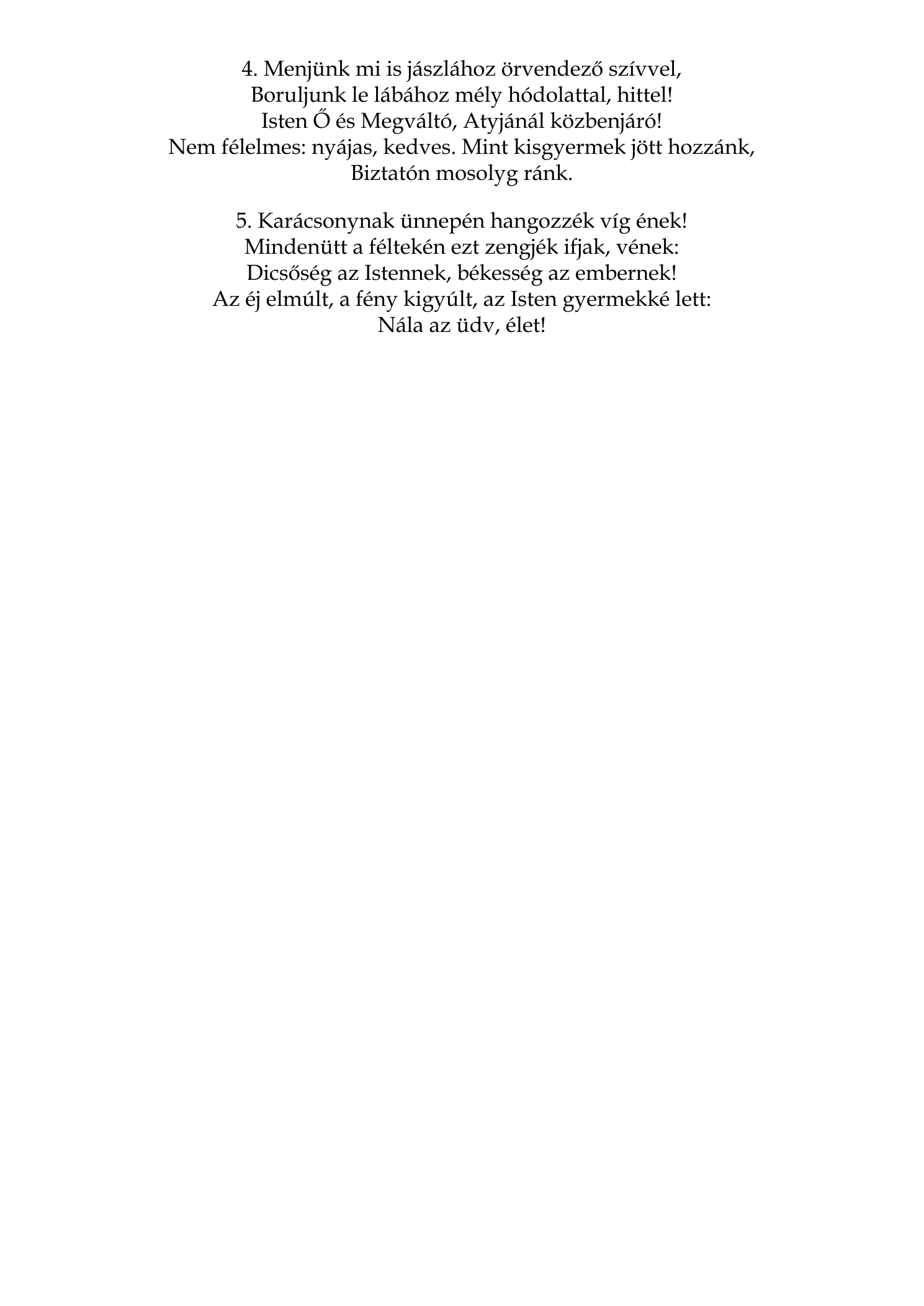 Csillagfényes éjszakán – kotta, 2. oldal